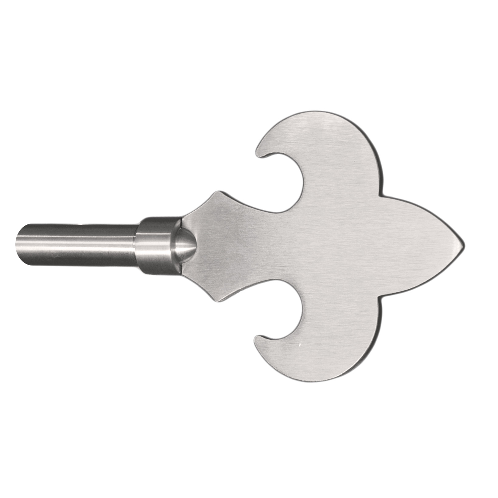 Ornamento in acciaio inox dell'estremità dell'asta della tenda