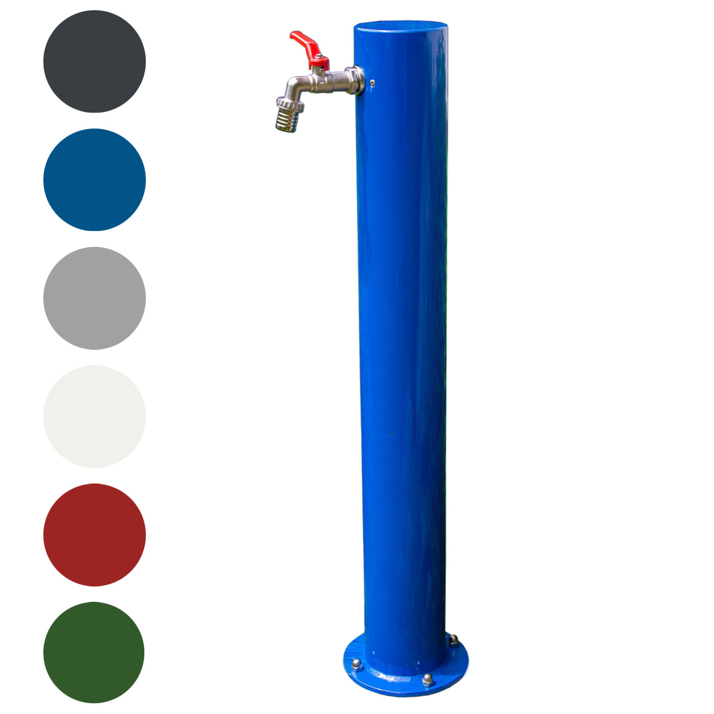 Wasserzapfsäule Aluminium 1 Zoll lackiert
