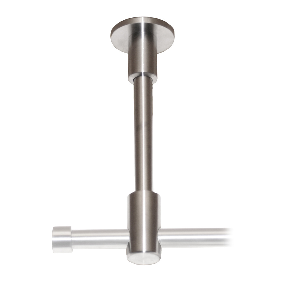 Deckenabhängung Gardinenstange Edelstahl