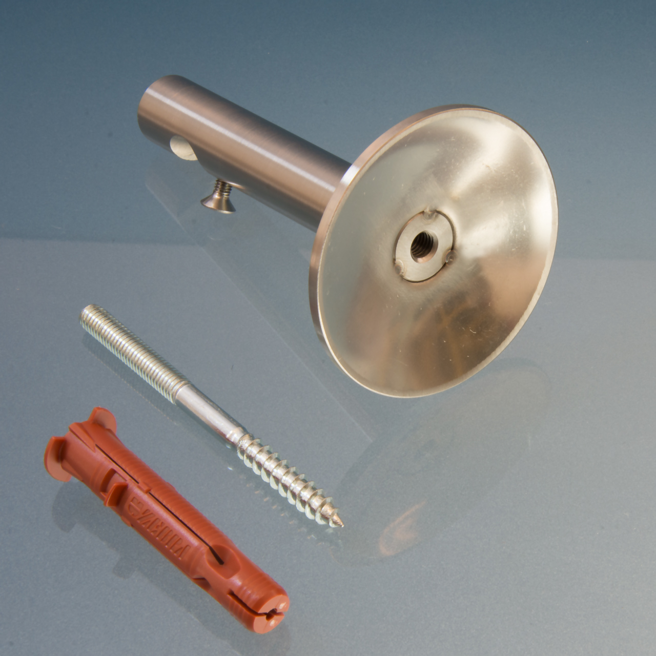 Gardinenstangen Wandhalter 12mm - 1-läufig | DoMeT® Online-Shop