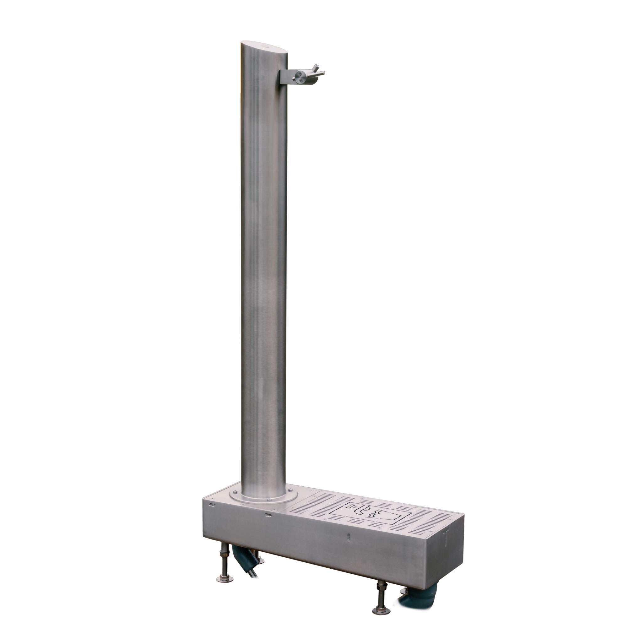Trinkbrunnen Edelstahl TBR-300 kommunal