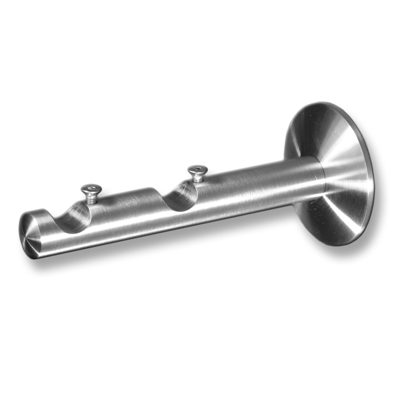 Gardinenstangen Wandhalter 12mm - 2-läufig