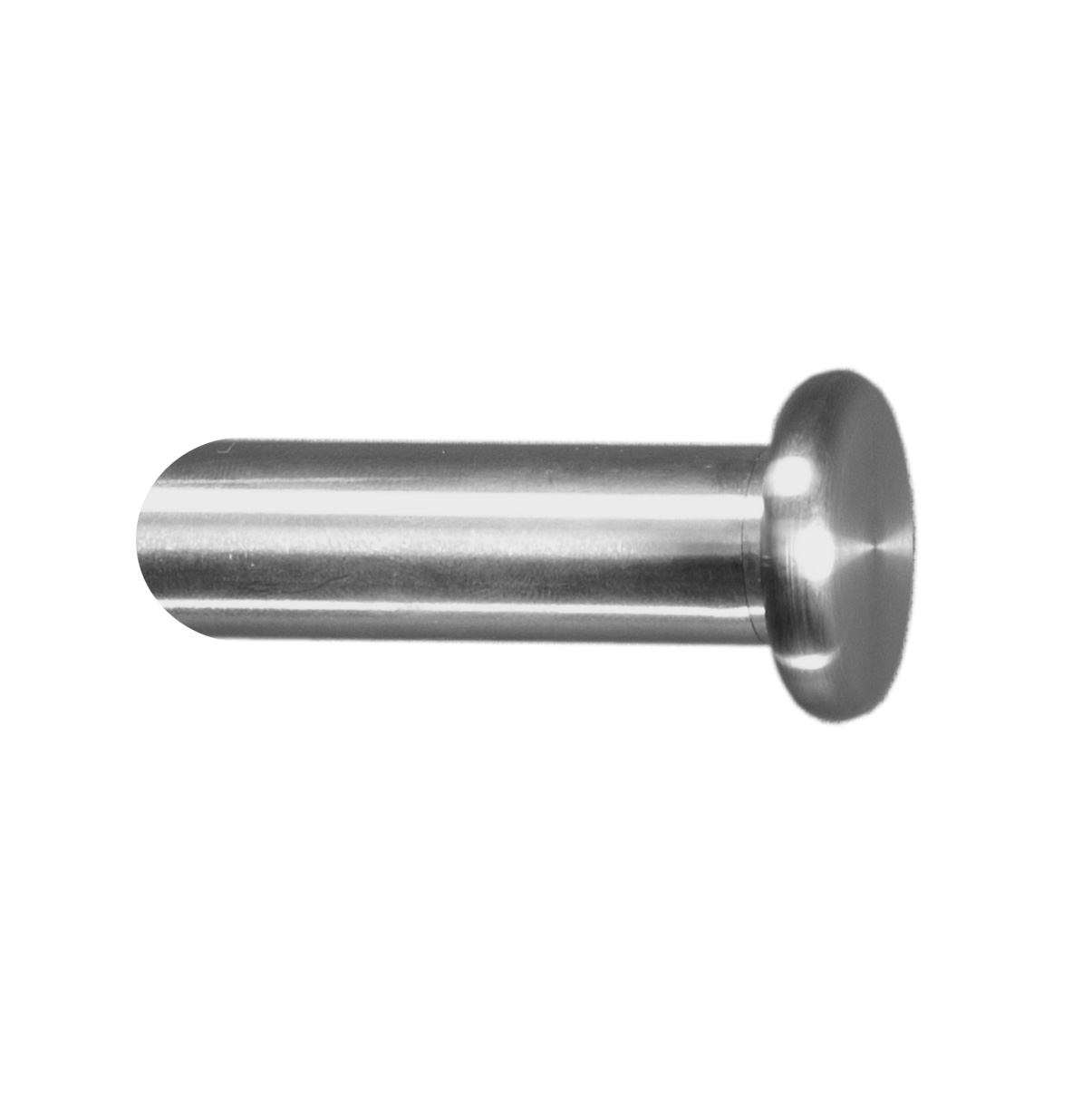Gardinenstangen Endstück Edelstahl Scheibe 30mm