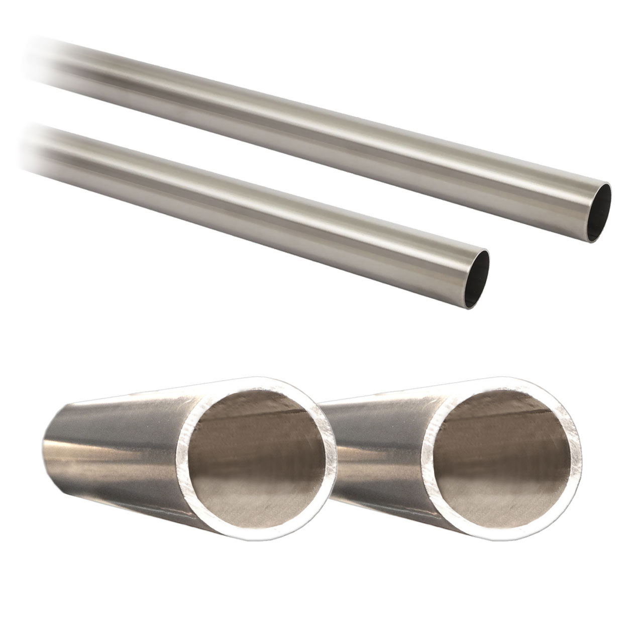 Curtain rods stainless steel