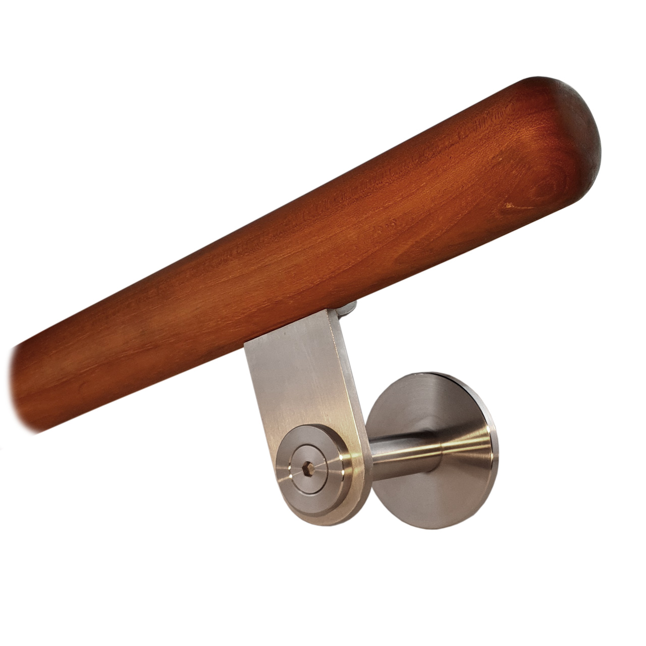Handlaufhalter Edelstahl Holzhandlauf