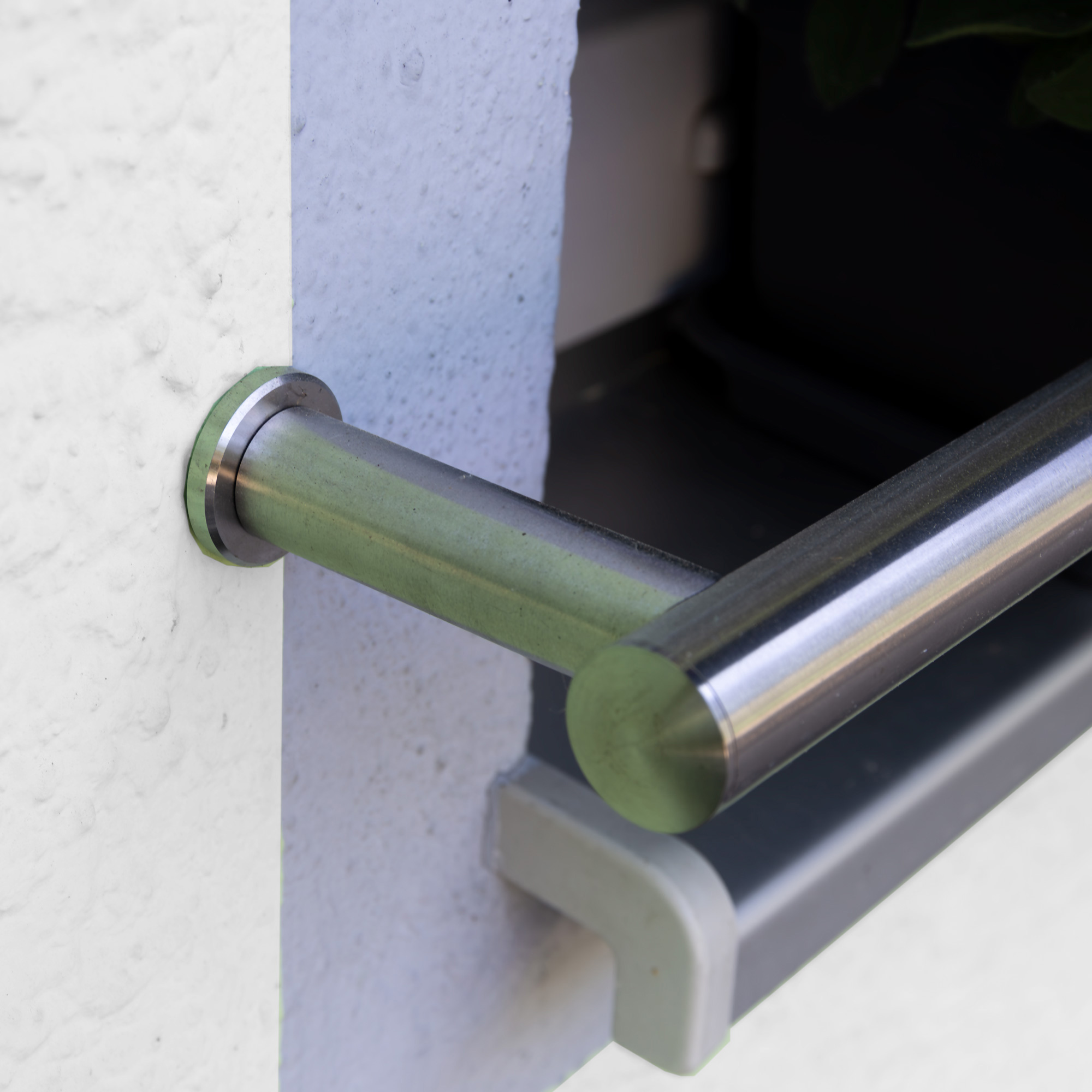 Blumenkastenhalterung Edelstahl für Fensterbank Edelstahl für Fensterbank