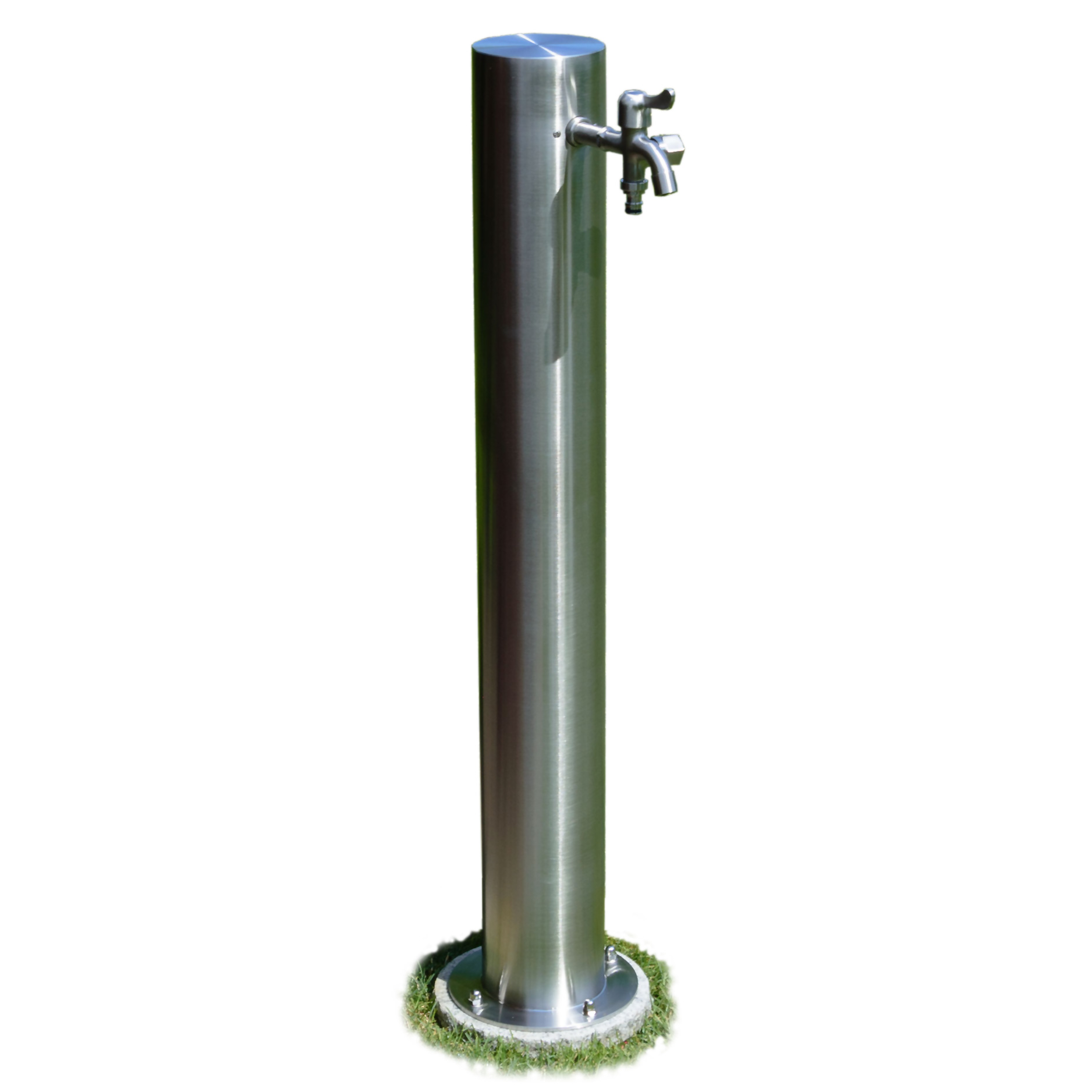 Wasserzapfsäule Edelstahl "Classic" - 1/2 Zoll System
